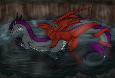 Aquatic Mating
art by deezmo
Keywords: eastern_dragon;dragon;dragoness;male;female;feral;M/F;penis;from_behind;vaginal_penetration;spooge;deezmo
