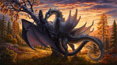 Nova and Miriino
art by deltablackk
Keywords: dragon;dragoness;male;female;feral;M/F;penis;missionary;vaginal_penetration;spooge;deltablackk