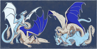 Dragon Matings
art by deltablackk
Keywords: dragon;dragoness;male;female;feral;M/F;penis;from_behind;suggestive;deltablackk
