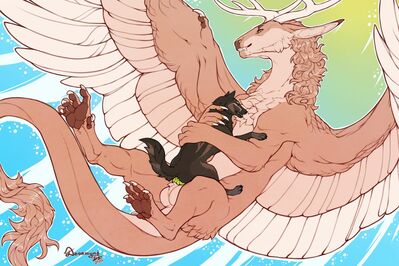 In Flight
art by deormynd
Keywords: dragon;furry;canine;dog;male;female;feral;M/F;penis;cowgirl;vaginal_penetration;deormynd