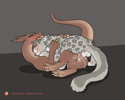 Cookie Time
art by digitoxici
Keywords: dragoness;furry;feline;leopard;male;female;feral;M/F;penis;missionary;vaginal_penetration;spooge;digitoxici