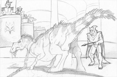 Hadrosaur
unknown artist
Keywords: dinosaur;hadrosaur;iguanodon;feral;solo;non-adult