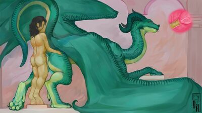 Mount Mounted
art by DiorionArh
Keywords: beast;dragoness;female;human;man;male;feral;M/F;penis;from_behind;vaginal_penetration;internal;ejaculation;spooge;DiorionArh