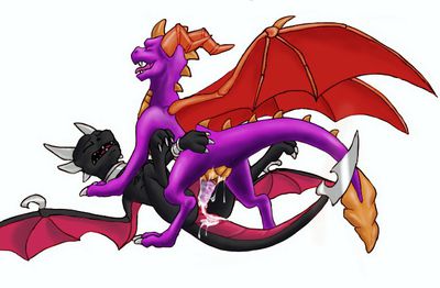 Cynder and Spyro
art by dirtyfox911911
Keywords: videogame;spyro_the_dragon;dragon;dragoness;spyro;cynder;male;female;feral;M/F;penis;missionary;vaginal_penetration;orgasm;ejaculation;spooge;dirtyfox911911