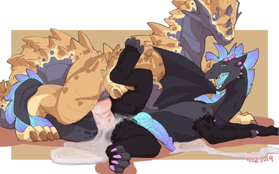 Feral Boys
art by dirtyturquoise
Keywords: dragon;male;feral;M/M;penis;spoons;anal;spooge;dirtyturquoise