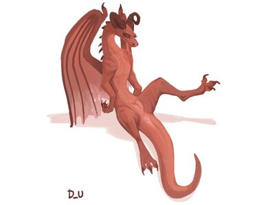 Dragoness
art by discreet_user
Keywords: dragoness;female;feral;solo;vagina;discreet_user