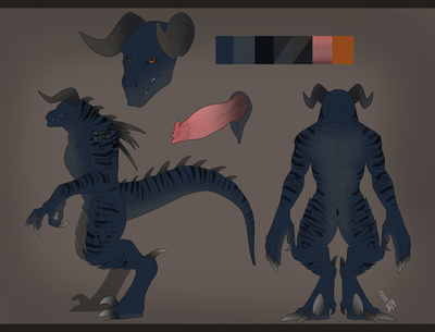 Deathclaw Refsheet
art by disturbed-mind
Keywords: videogame;fallout;reptile;lizard;deathclaw;male;anthro;solo;penis;closeup;disturbed-mind