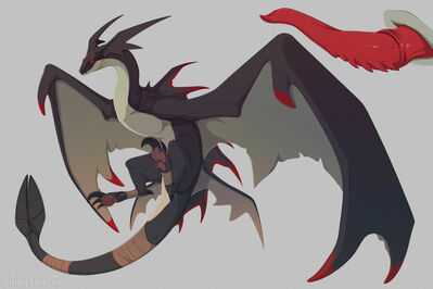 Wyvern
art by dnk-anais
Keywords: dragon;wyvern;male;feral;solo;penis;closeup;reference;dnk-anais