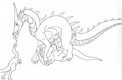 Dino Lover
art by dopr
Keywords: dragon;dinosaur;theropod;raptor;deinonychus;male;female;feral;M/F;missionary;penis;oral;autofellatio;masturbation;spooge;dopr