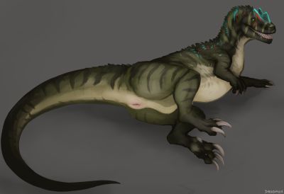 Ceratosaurus Girl
art by dradmon or dradgien
Keywords: dinosaur;theropod;ceratosaurus;female;feral;solo;cloaca;dradmon;dradgien