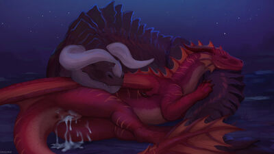 Blood and Lust 7
art by dradmon
Keywords: dragon;dragoness;male;female;feral;M/F;vagina;spooge;dradmon