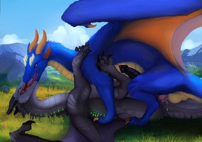 Feral Love
art by dradmon
Keywords: dragon;male;feral;M/M;penis;missionary;anal;spooge;dradmon