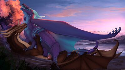 Lakeside (climax)
art by dradmon
Keywords: dragon;dragoness;male;female;feral;M/F;penis;cowgirl;vaginal_penetration;orgasm;ejaculation;spooge;dradmon