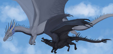 Spiky Bros
art by dradmon
Keywords: dragon;male;feral;solo;non-adult;dradmon