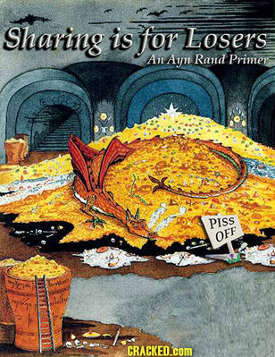 Sharing Is For Losers
unknown artist
Keywords: lord_of_the_rings;lotr;dragon;smaug;feral;solo;hoard;humor;non-adult