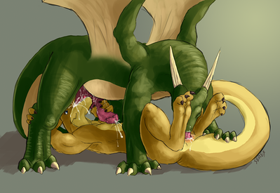 Dragon69
art by serex_the_dragon
Keywords: dragon;feral;male;M/M;penis;hemipenis;oral;69;spooge;serex_the_dragon