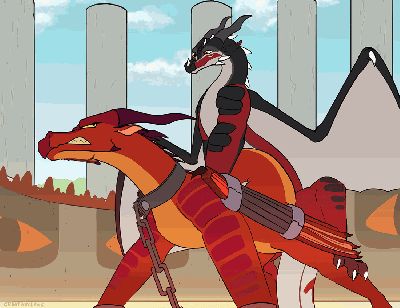 Scarlet Mounted (Wings_of_Fire).gif
art by dragonsponies or creativeclaws
Keywords: video;animated_gif;wings_of_fire;skywing;queen_scarlet;dragon;dragoness;male;female;feral;M/F;bondage;from_behind;suggestive;creativeclaws;dragonsponies