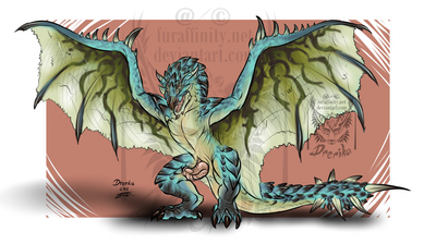 Rathalos
art by drerika
Keywords: videogame;monster_hunter;dragon;wyvern;rathalos;male;feral;solo;penis;drerika