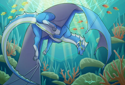 Underwater Games
art by dreyk-daro
Keywords: dragoness;female;feral;solo;vagina;dreyk-daro