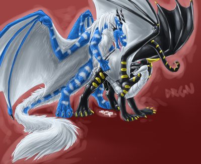 Fluff and Scales
art by drgn8d
Keywords: dragon;feral;male;M/M;penis;anal;from_behind;spooge;drgn8d