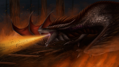 Dragonfire
art by dsw7
Keywords: dragon;feral;solo;non-adult;dsw7