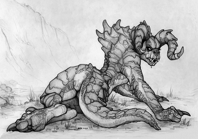 Sexy Deathclaw
art by ecmajor
Keywords: videogame;fallout;reptile;lizard;deathclaw;female;anthro;solo;ecmajor