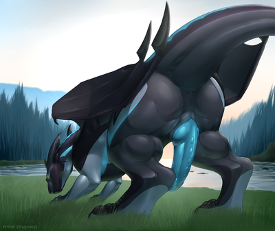 Showing Off
art by ember-dragoness
Keywords: dragon;male;feral;solo;penis;ember-dragoness