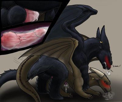 Drakovix and Fangless
art by exidusdragonhive
Keywords: how_to_train_your_dragon;httyd;night_fury;dragon;male;feral;M/M;penis;from_behind;anal;internal;closeup;orgasm;ejaculation;spooge;exidusdragonhive