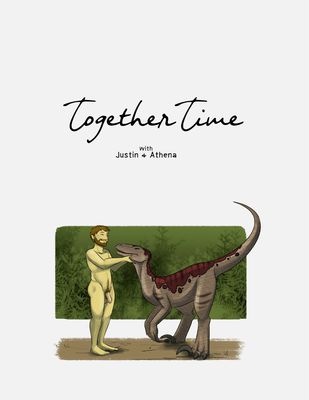 Together Time 1
art by faeseiren and brallion
Keywords: beast;comic;dinosaur;theropod;raptor;female;feral;human;man;male;M/F;penis;suggestive;faeseiren;brallion