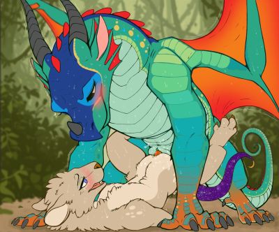Rainforest Fun Times (Wings_of_Fire)
art by fatigue
Keywords: wings_of_fire;rainwing;glory;furry;rodent;mouse;dragoness;male;female;feral;anthro;M/F;penis;cowgirl;vaginal_penetration;spooge;fatigue