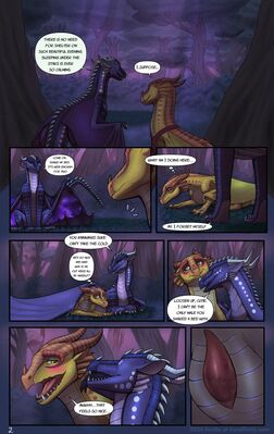 A Rainwing's Secret Desire 2 (Wings_of_Fire)
art by ferilla
Keywords: comic;wings_of_fire;rainwing;nightwing;dragon;dragoness;male;female;feral;M/F;penis;closeup;suggestive;ferilla