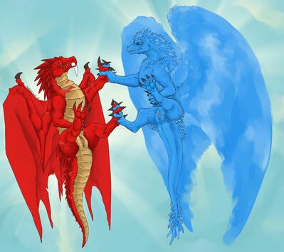 Valant and Caldain
art by ferocious-ferals
Keywords: dragoness;female;feral;solo;vagina;suggestive;ferocious-ferals