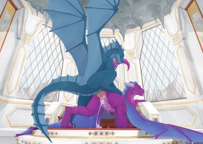 Iristrasz and Vasilrae (messy)
art by fingerprint
Keywords: dragon;dragoness;male;female;feral;M/F;penis;from_behind;vaginal_penetration;ejaculation;spooge;fingerprint