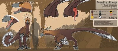 Deiny Reference
art by fishtits
Keywords: dinosaur;theropod;raptor;deinonychus;male;feral;solo;penis;closeup;reference;fishtits