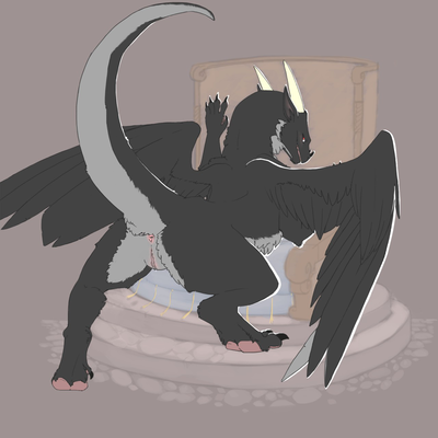 Reserved For The Queen
art by forgottenscales
Keywords: dragoness;female;feral;solo;vagina;forgottenscales