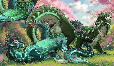 Double Tie
art by fridaflame
Keywords: eastern_dragon;dragon;dragoness;male;female;feral;M/F;penis;hemipenis;from_behind;vaginal_penetration;anal;double_penetration;internal;tied;fridaflame