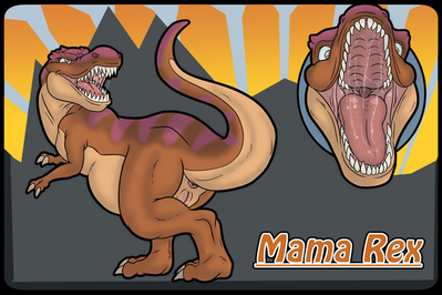 Momma Rex
art by frozen_over
Keywords: cartoon;ice_age;dinosaur;theropod;tyrannosaurus_rex;trex;momma_rex;female;anthro;solo;vagina;frozen_over