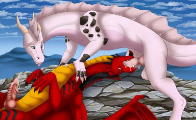 Dragon Blowjob
art by furrypur
Keywords: dragon;male;feral;M/M;penis;oral;spooge;furrypur