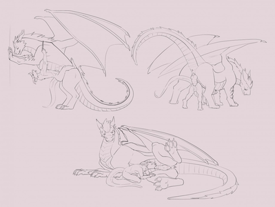 Anthro and Feral Drakes
art by fuzzamorous
Keywords: dragon;male;feral;anthro;M/M;penis;from_behind;apron;oral;anal;fuzzamorous
