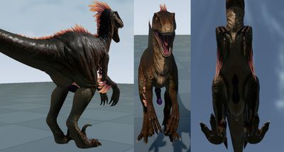 ARK Raptor
art by gabyroger78
Keywords: videogame;ark_survival_evolved;dinosaur;theropod;raptor;male;feral;solo;penis;cgi;gabyroger78