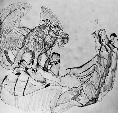 Squeal For Me
art by gaytor-dragon
Keywords: dragon;wyvern;male;feral;M/M;penis;missionary;anal;spooge;gaytor-dragon