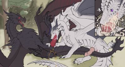 Serving Alduin
art by glimchips05
Keywords: videogame;skyrim;dragon;wyvern;alduin;male;feral;M/M;penis;oral;closeup;spooge;glimchips05