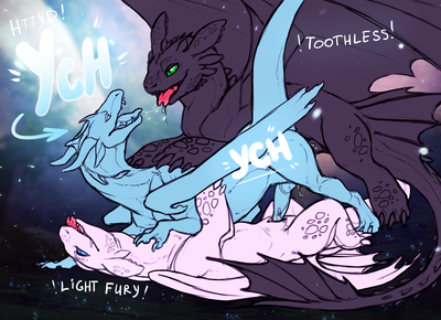 Night_fury Sandwich Sketch
art by greame
Keywords: how_to_train_your_dragon;httyd;night_fury;toothless;nubless;dragon;dragoness;male;female;feral;M/F;M/M;threeway;penis;missionary;from_behind;anal;vaginal_penetration;greame