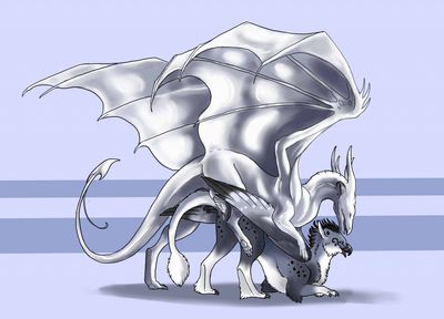 Dragon and Gryphon Have Sex
art by gryph000
Keywords: dragon;gryphon;male;female;feral;M/F;penis;from_behind;vaginal_penetration;spooge;gryph000
