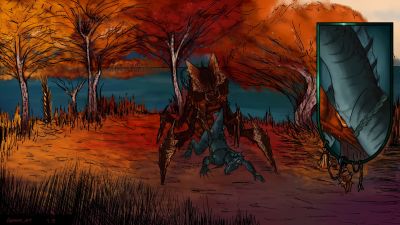 Terminid and Kobold (Helldivers)
art by gummi_art
Keywords: videogame;helldivers;insect;terminid;dungeons_and_dragons;dragoness;kobold;male;female;feral;M/F;penis;from_behind;vaginal_penetration;closeup;gummi_art
