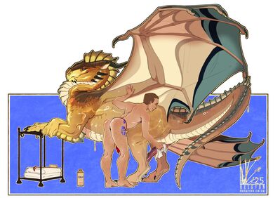 Polished
art by heskynn
Keywords: beast;dragon;male;human;man;feral;M/M;penis;masturbation;heskynn
