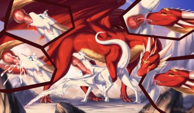 Exchanging Treats (extras)
art by hyhlion
Keywords: dragon;dragoness;male;female;feral;M/F;penis;vagina;oral;69;vaginal_penetration;internal;closeup;ejaculation;spooge;hyhlion
