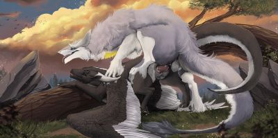 Snergal and Whiro
art by i-psilone
Keywords: dragon;dragoness;male;female;feral;M/F;penis;from_behind;vaginal_penetration;spooge;i-psilone