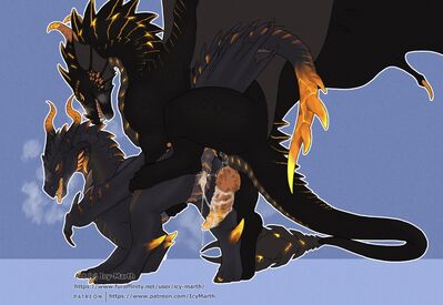 Just Finished
art by icy-marth
Keywords: dragon;dragoness;male;female;feral;M/F;penis;vagina;from_behind;suggestive;spooge;icy-marth