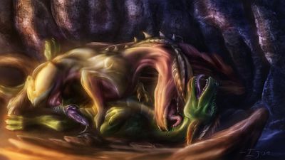 Dragons Mating
art by ijoe
Keywords: dragon;feral;male;M/M;penis;anal;missionary;spooge;ijoe